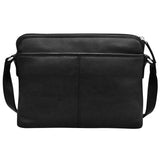 ili New York - CROSSBODY ORGANIZER - 6333 - Black Haircalf