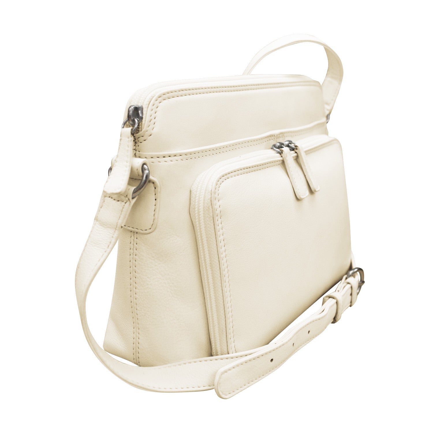 ili New York - CROSSBODY ORGANIZER - 6333 - Bone