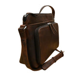 ili New York - CROSSBODY ORGANIZER - 6333 - Chocolate