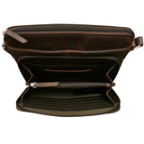 ili New York - CROSSBODY ORGANIZER - 6333 - Chocolate