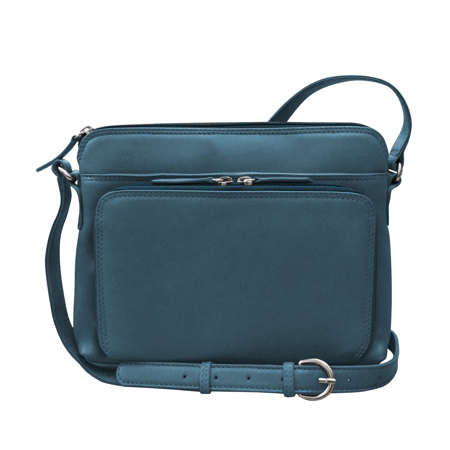 ili New York - CROSSBODY ORGANIZER - 6333 - Jeans Blue