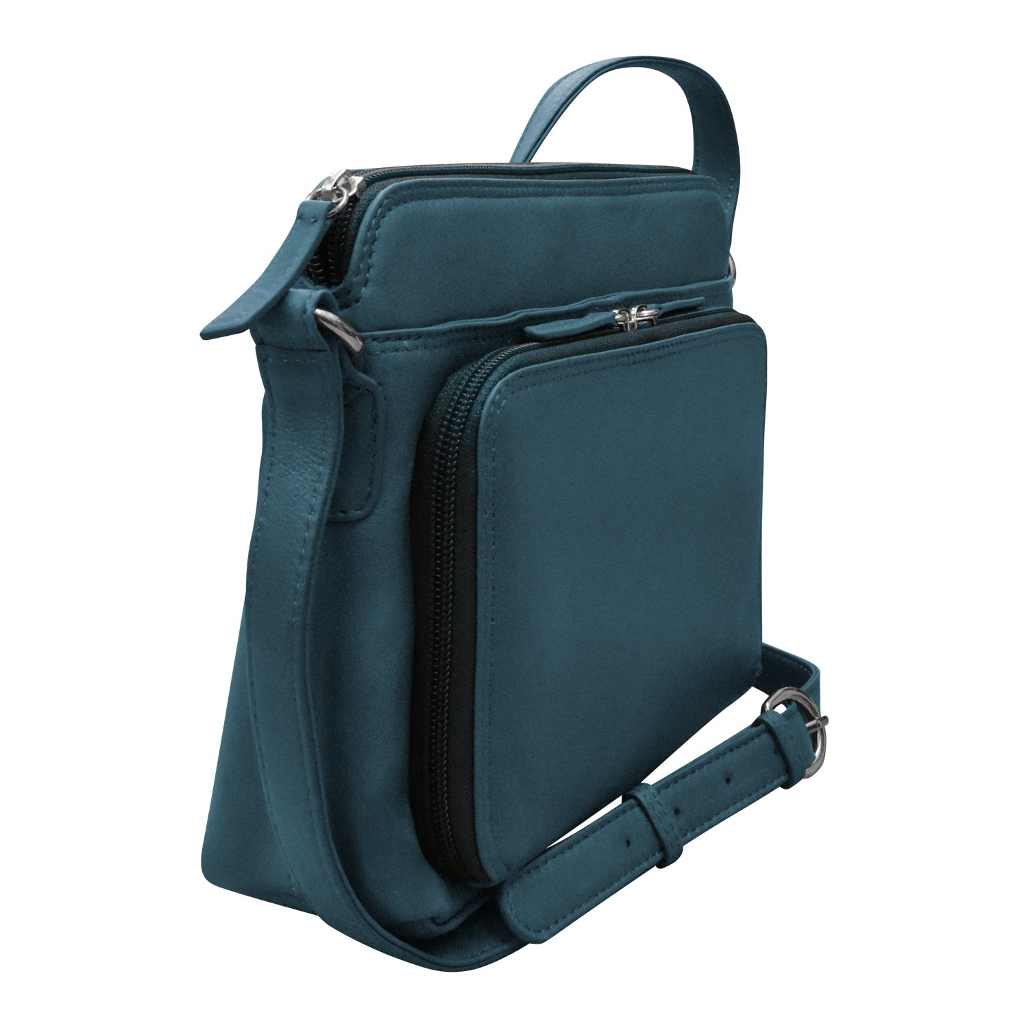 ili New York - CROSSBODY ORGANIZER - 6333 - Jeans Blue