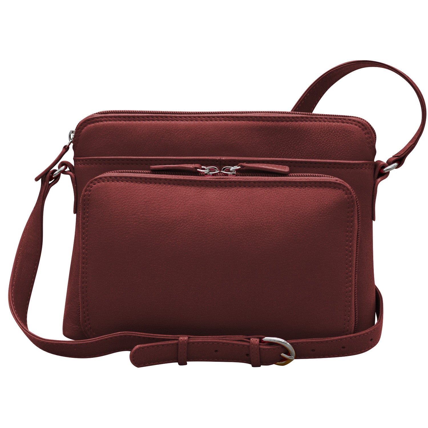ili New York - CROSSBODY ORGANIZER - 6333 - Merlot