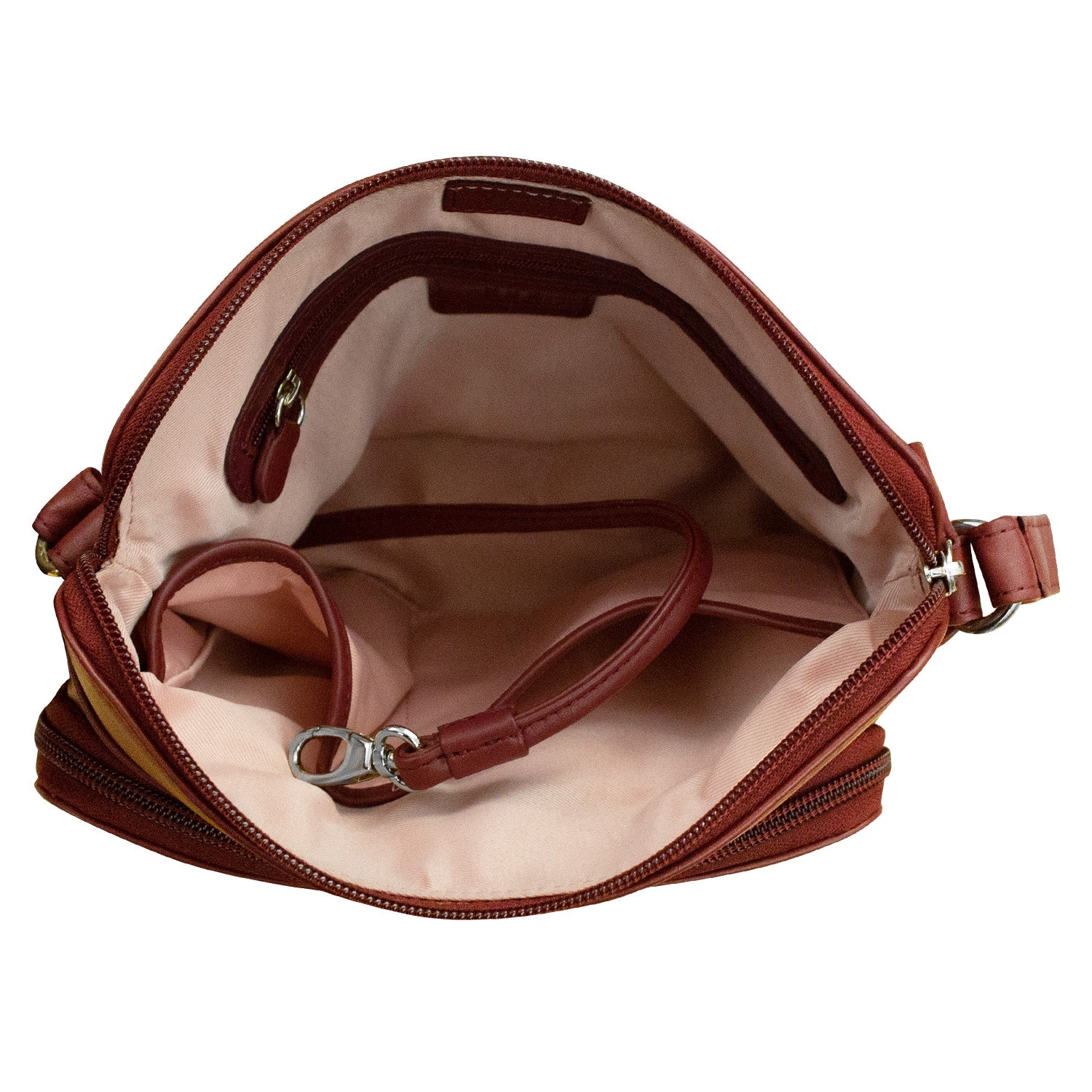 ili New York - CROSSBODY ORGANIZER - 6333 - Merlot