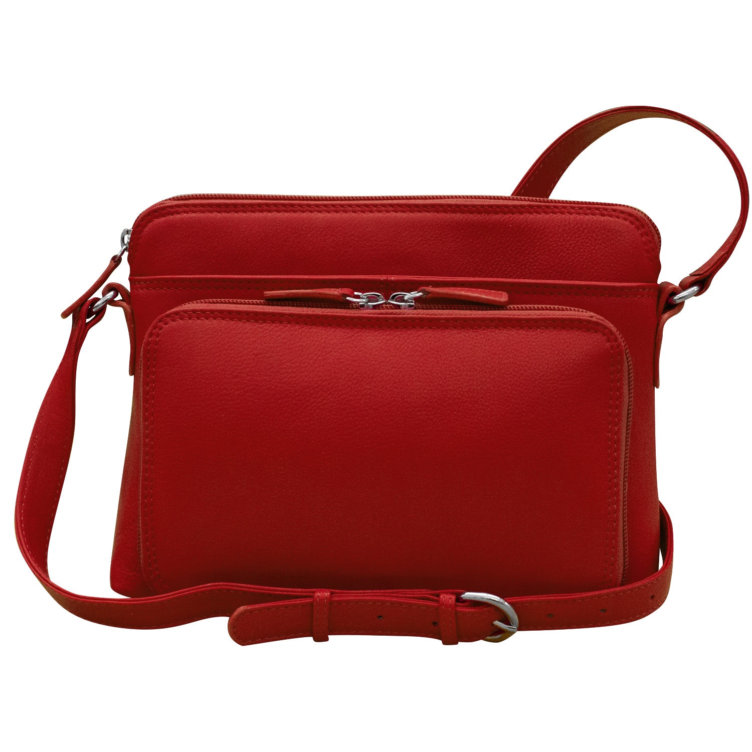 ili New York - CROSSBODY ORGANIZER - 6333 - Red