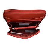 ili New York - CROSSBODY ORGANIZER - 6333 - Red