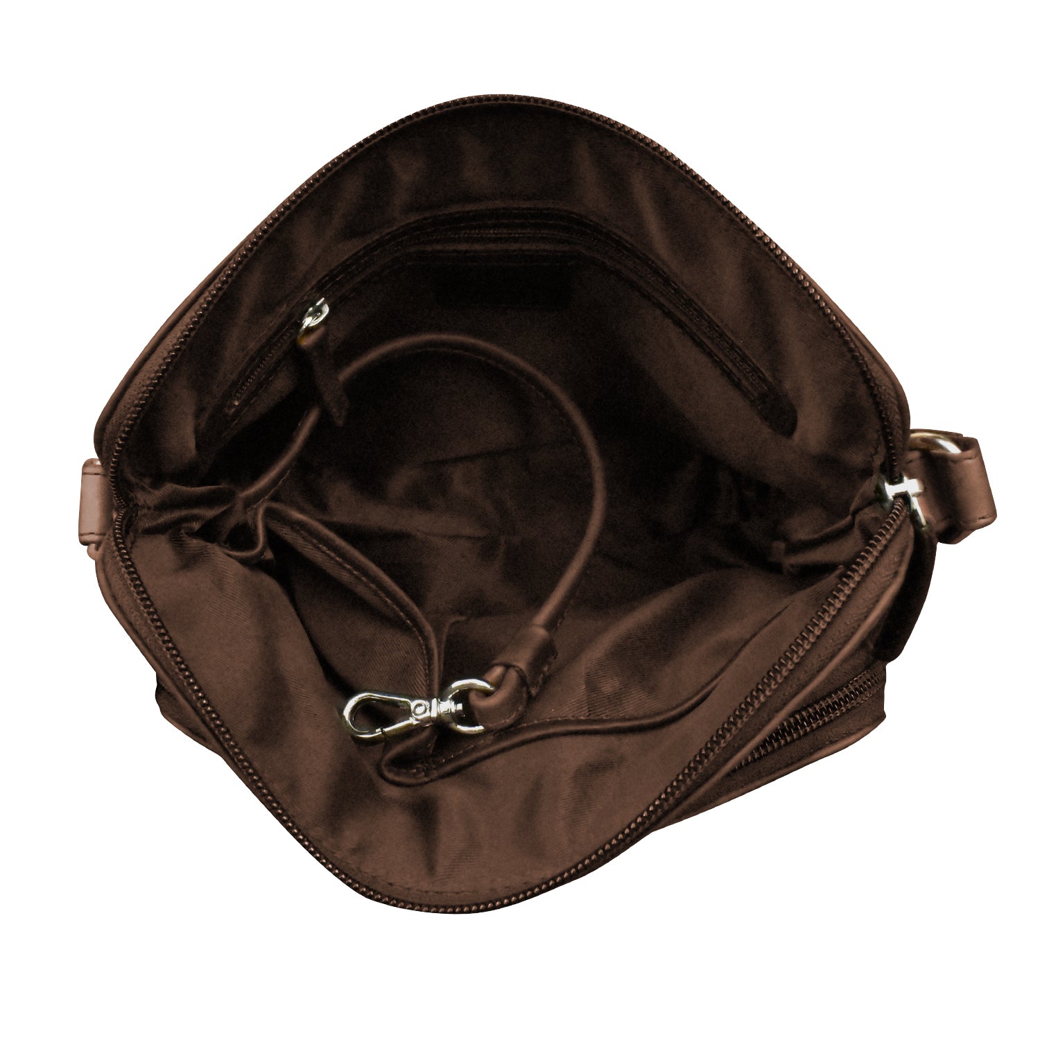 ili New York - CROSSBODY ORGANIZER - 6333 - Rustic Brown