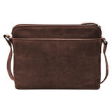 ili New York - CROSSBODY ORGANIZER - 6333 - Rustic Brown