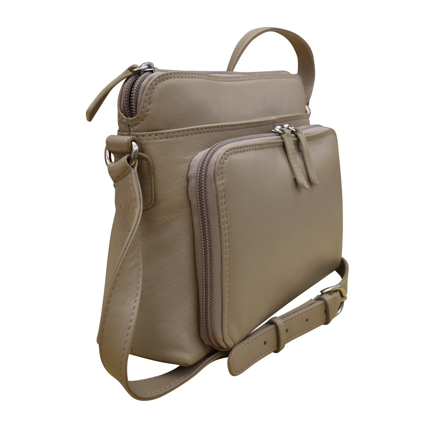 ili New York - CROSSBODY ORGANIZER - 6333 - Taupe