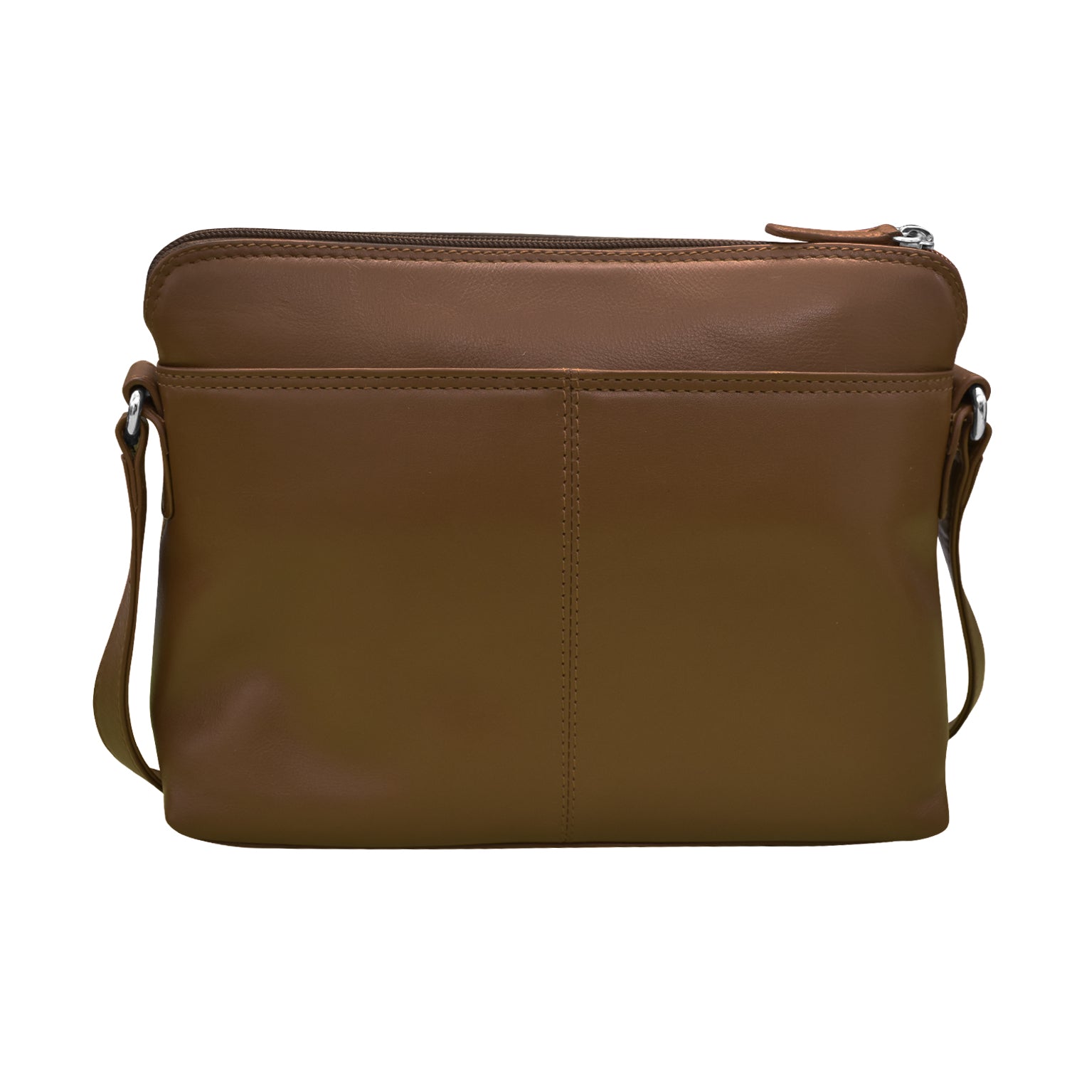 ili New York - CROSSBODY ORGANIZER - 6333 - Toffee Haircalf