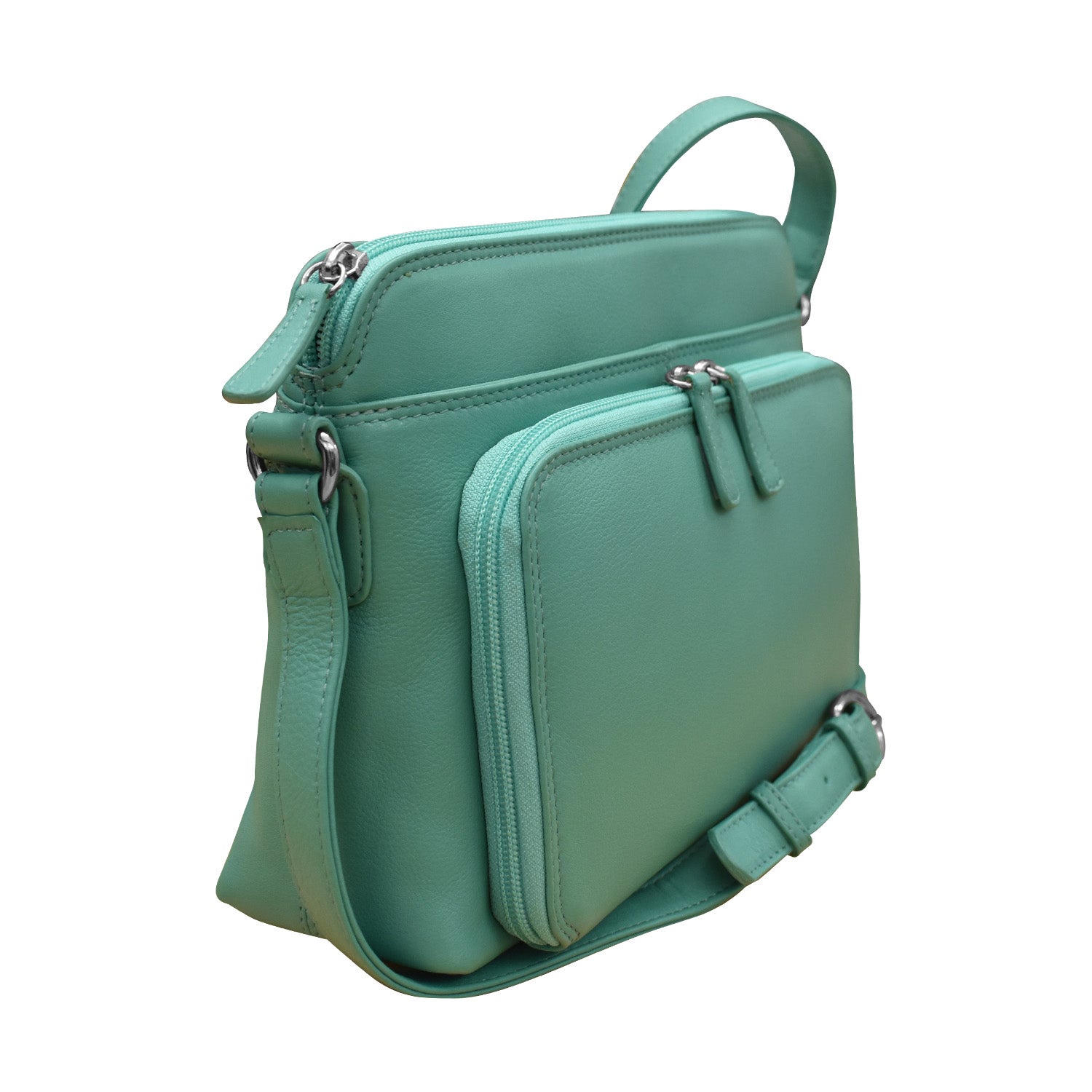 ili New York - CROSSBODY ORGANIZER - 6333 - Turquoise