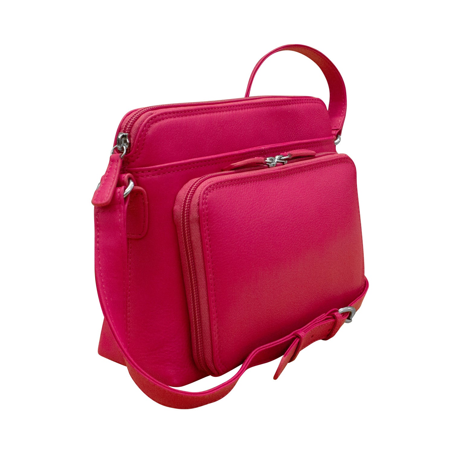 ili New York - CROSSBODY ORGANIZER - 6333 - Indian Pink