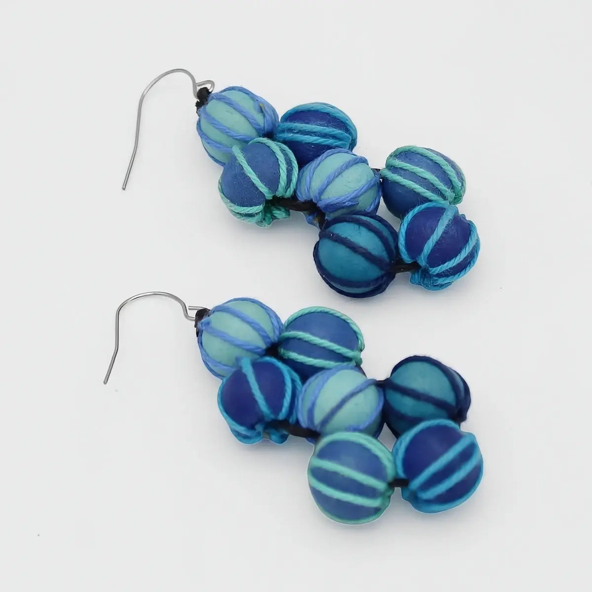 SYLCA Royal Blue Pamela Berries Earrings