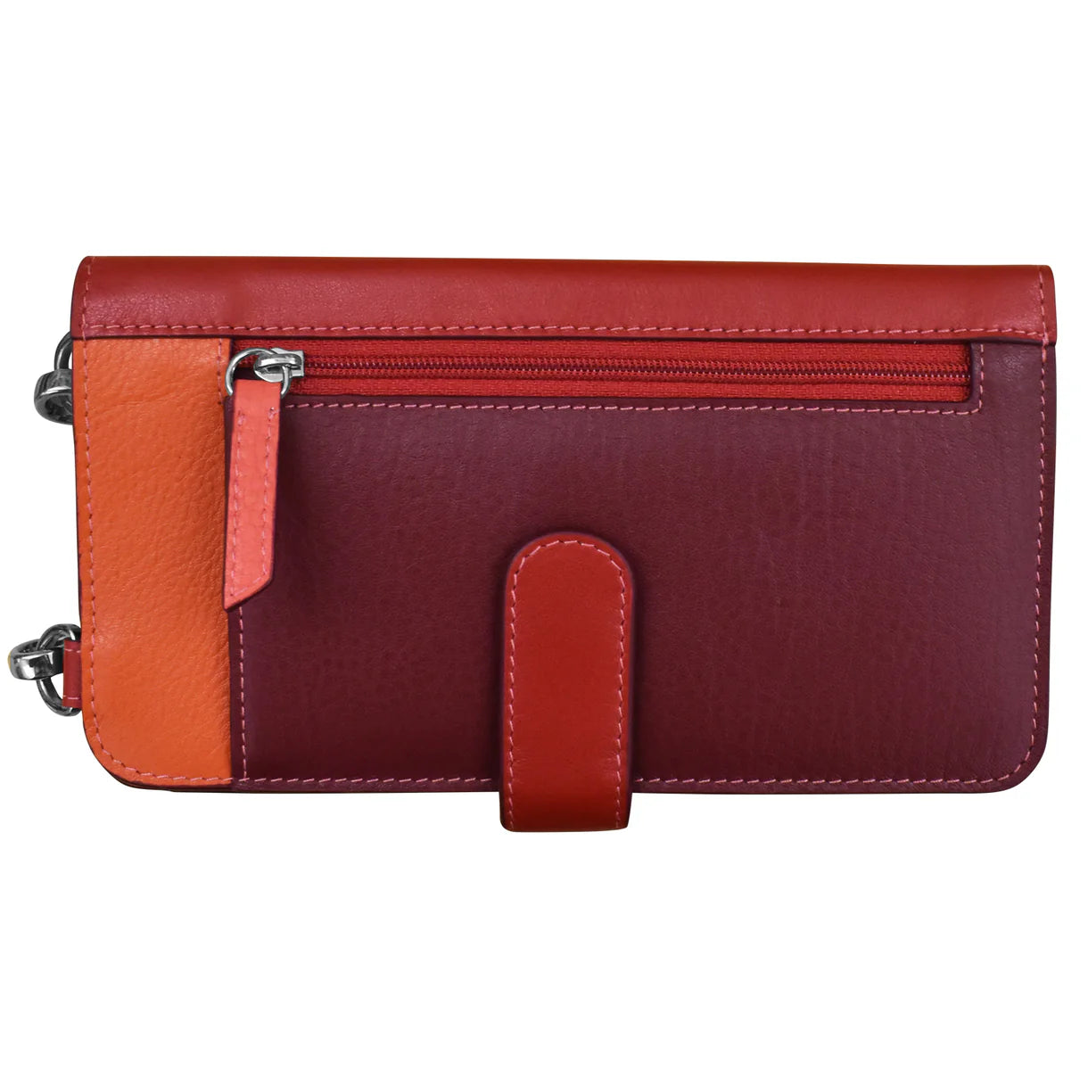 ili New York - CROSSBODY PHONE HOLDER AND WALLET - 6363 - Autumnal Multi