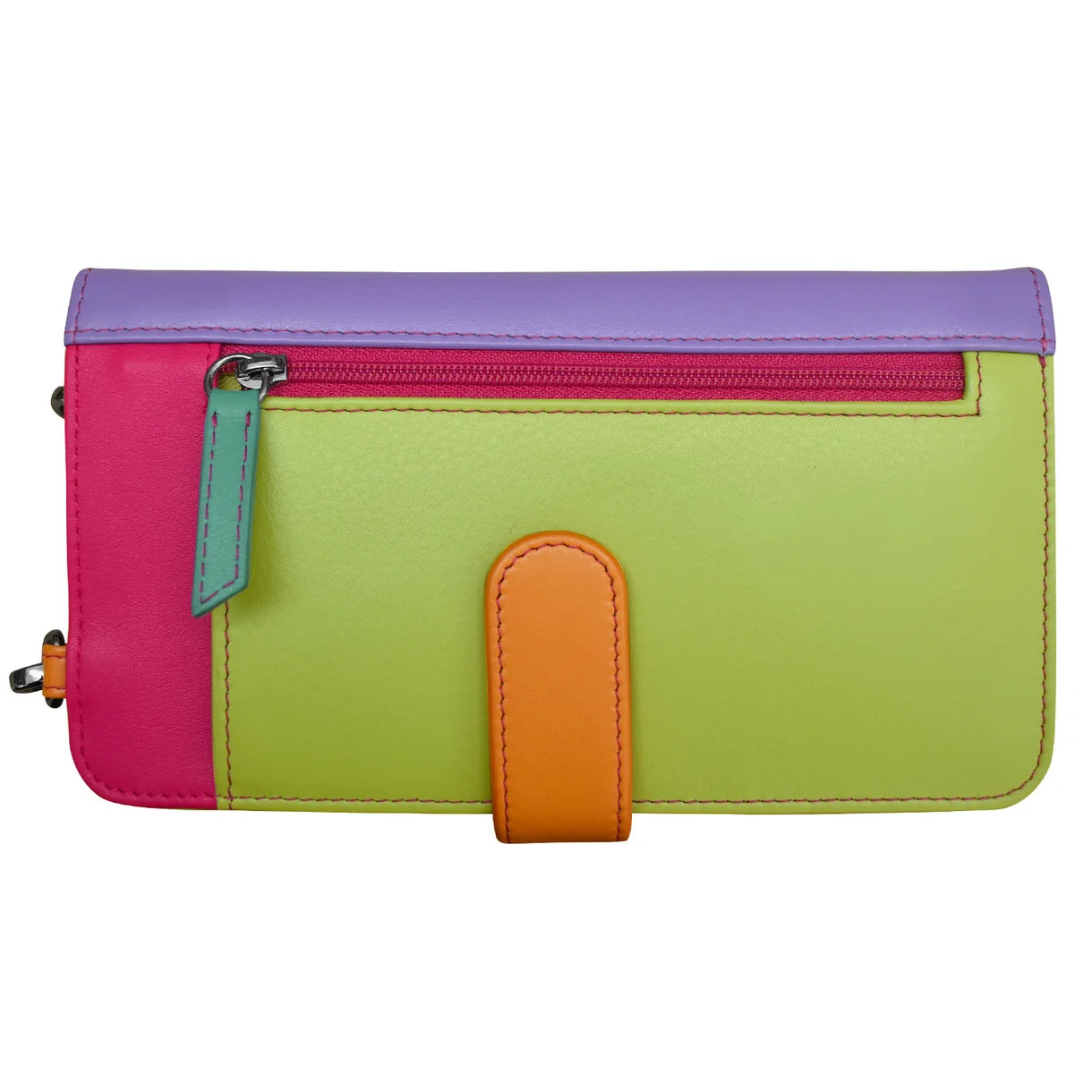 ili New York - CROSSBODY PHONE HOLDER AND WALLET - 6363 - Palm Beach