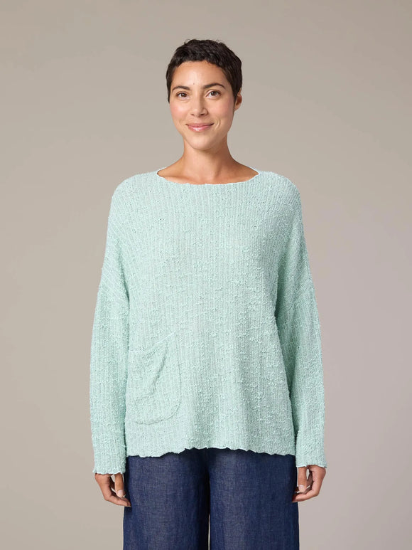 CUT LOOSE Texture Sweater Knit Osize Pkt Pullover - 6377625