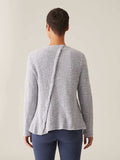 CUT LOOSE - Texture Sweater Asymmetrical Cardigan