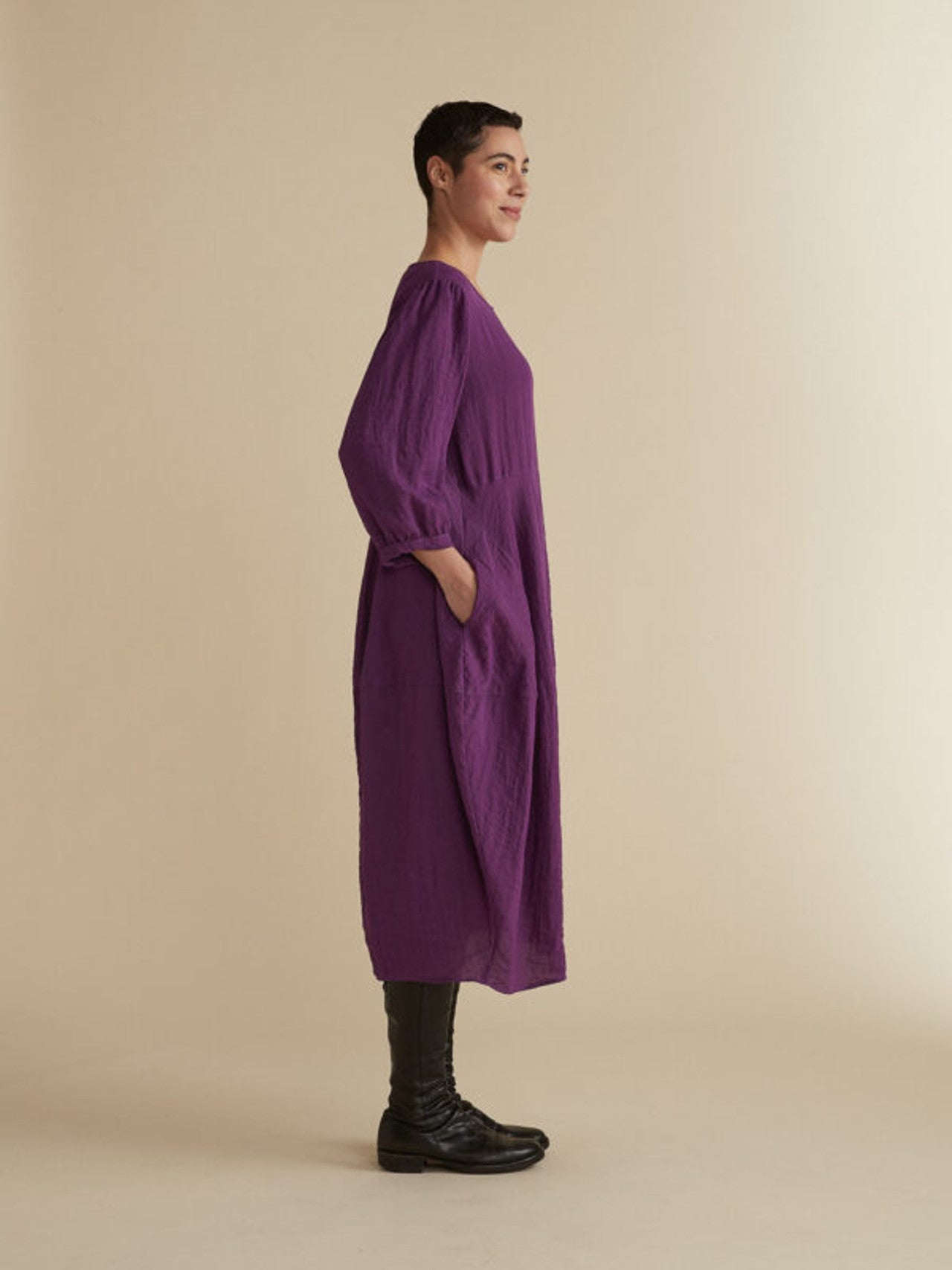 CUT LOOSE - Fall Parachute 3/4 Slv Bubble Dress - 6381783