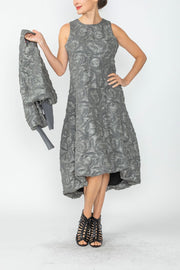 IC COLLECTION Dress - 6400D - CHARCOAL