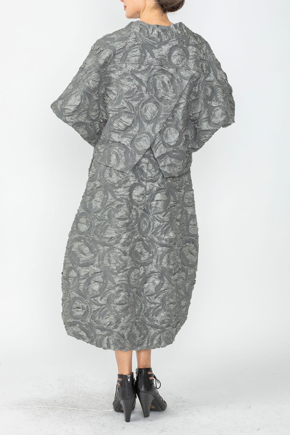 IC COLLECTION Jacket - 6401J - CHARCOAL