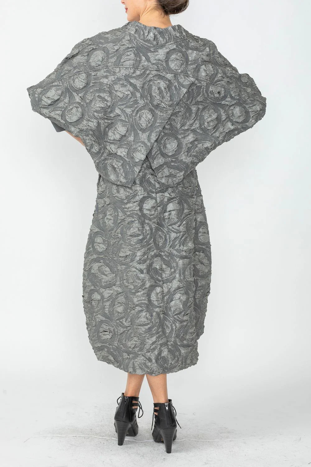 IC COLLECTION Jacket - 6401J - CHARCOAL