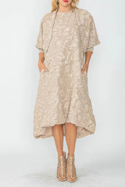 IC COLLECTION Jacket - 6401J - LATTE