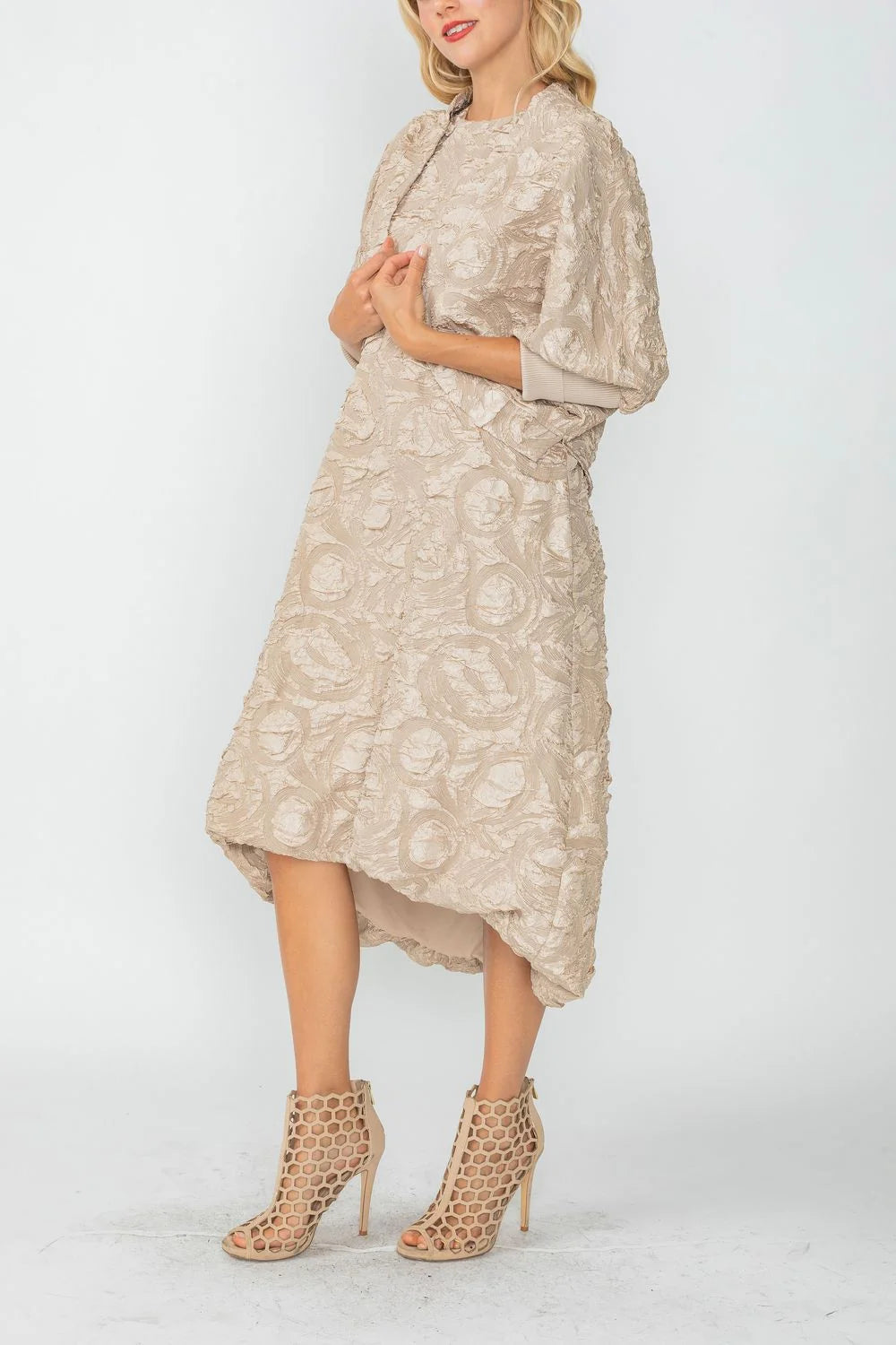 IC COLLECTION Jacket - 6401J - LATTE