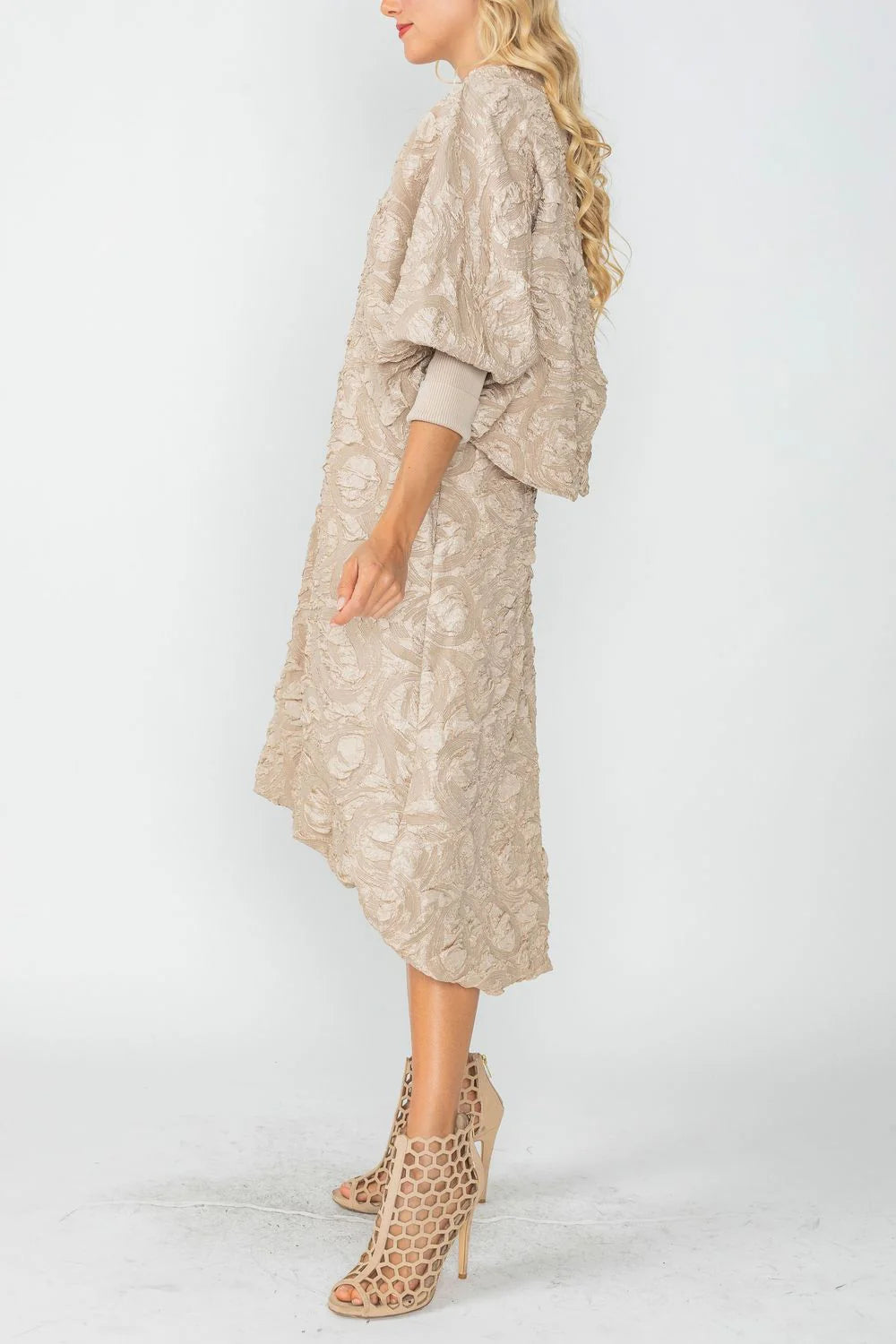 IC COLLECTION Jacket - 6401J - LATTE