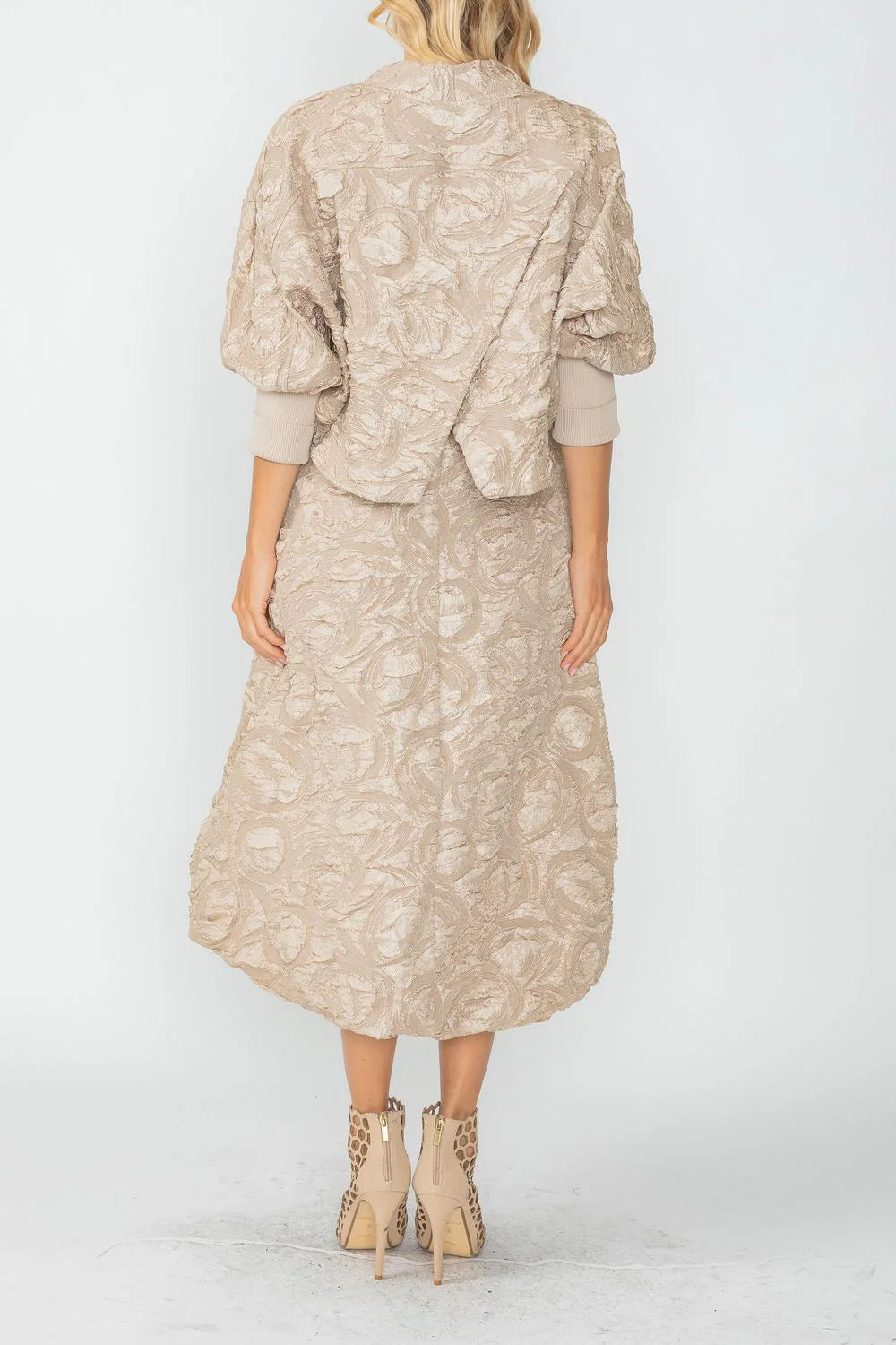 IC COLLECTION Jacket - 6401J - LATTE