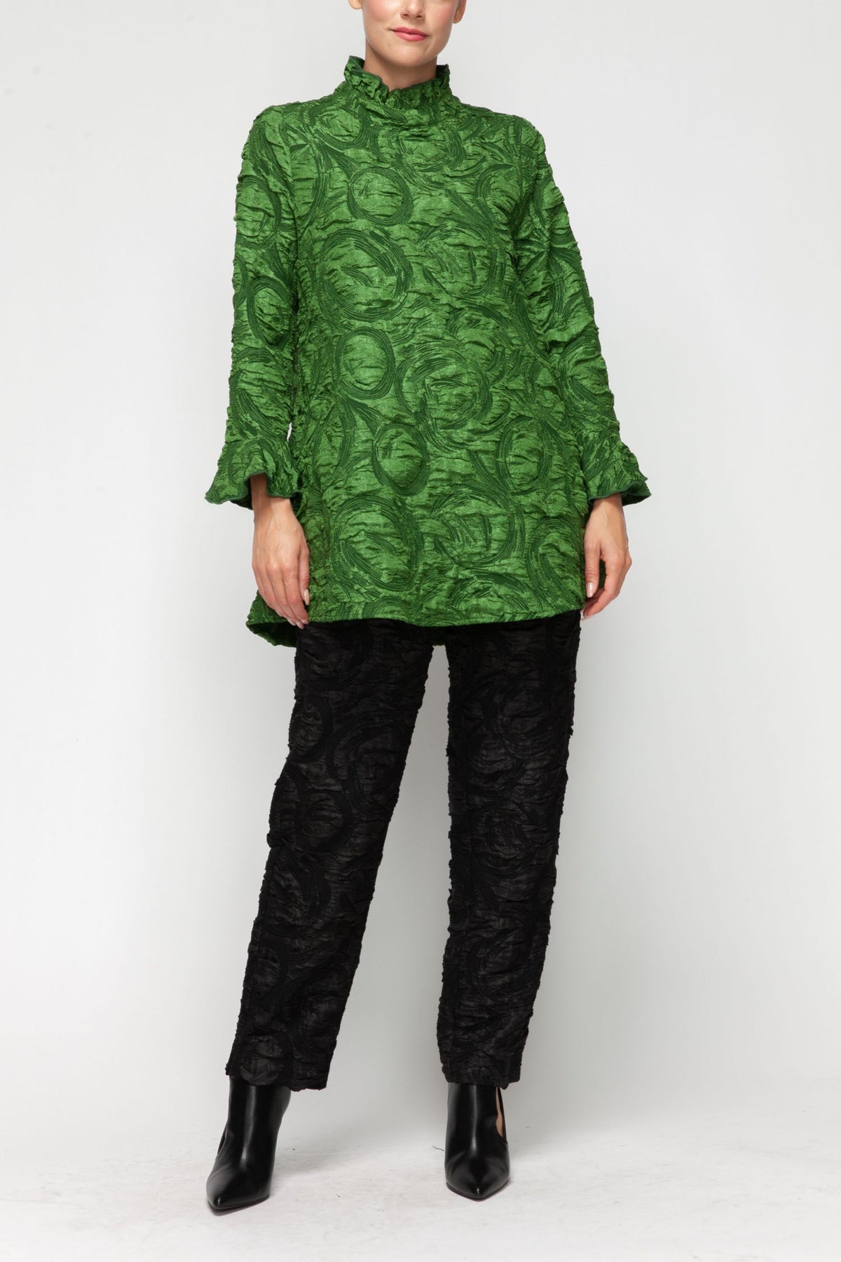 IC COLLECTION Top - 6402T - HUNTER GREEN