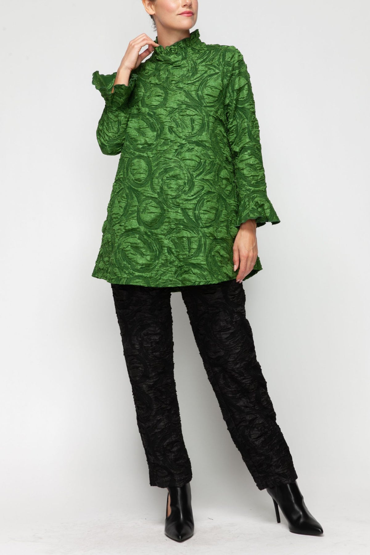 IC COLLECTION Top - 6402T - HUNTER GREEN