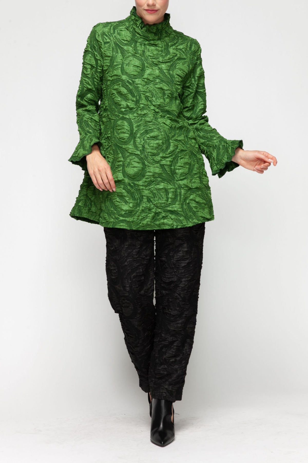 IC COLLECTION Top - 6402T - HUNTER GREEN