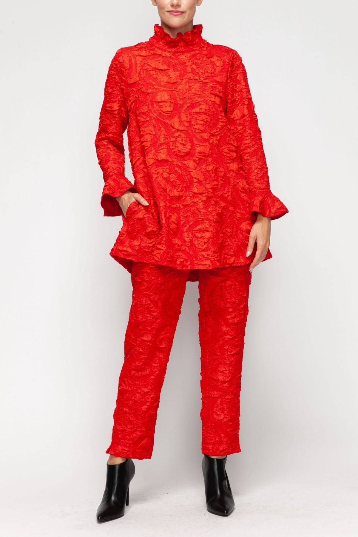 IC COLLECTION Top - 6402T - RED