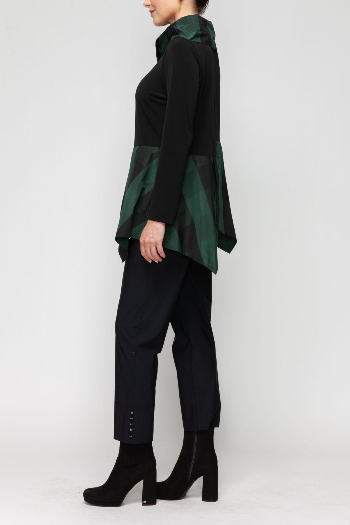 IC COLLECTION Top - 6412T - HUNTER GREEN