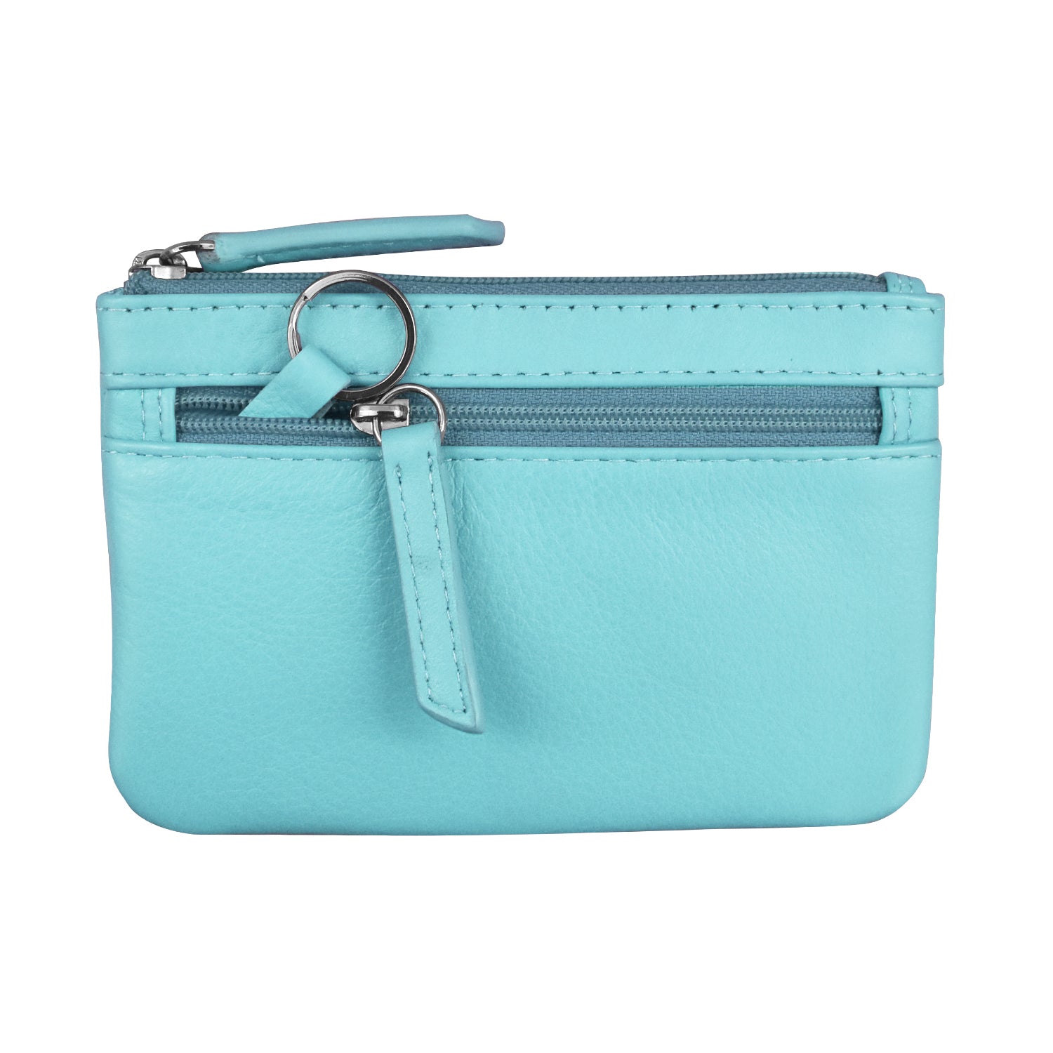 ili New York - STRIPE COIN PURSE - 6413 - Aegean Blue