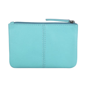 ili New York - STRIPE COIN PURSE - 6413 - Aegean Blue