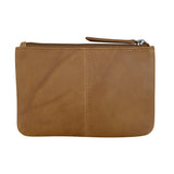 ili New York - STRIPE COIN PURSE - 6413 - Antique Saddle