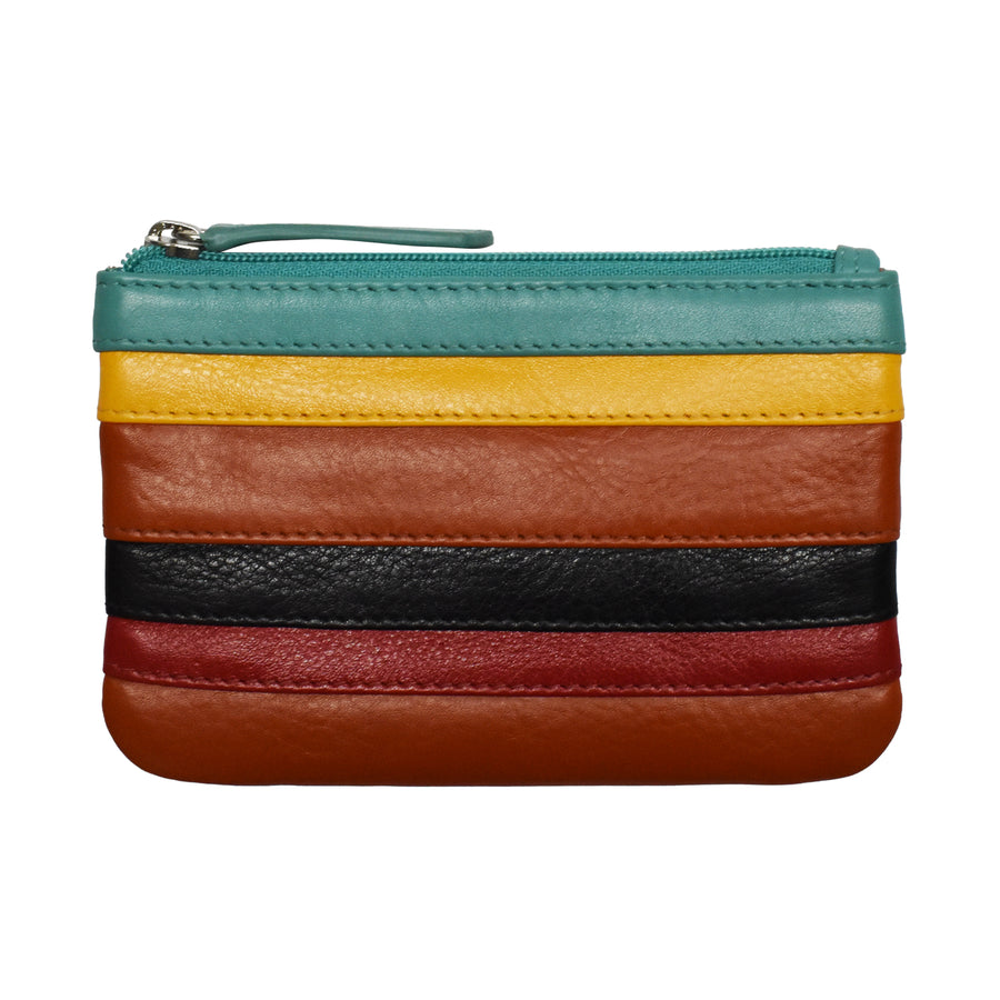 ili New York - STRIPE COIN PURSE - 6413C - Canyon Spice