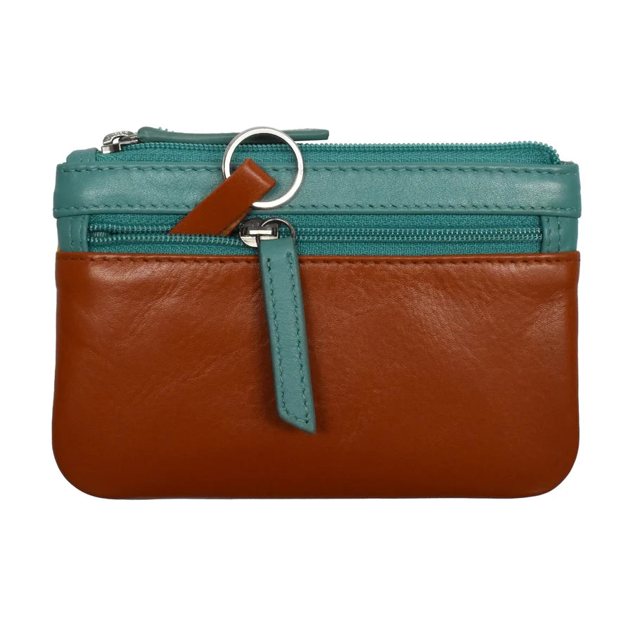 ili New York - STRIPE COIN PURSE - 6413C - Canyon Spice