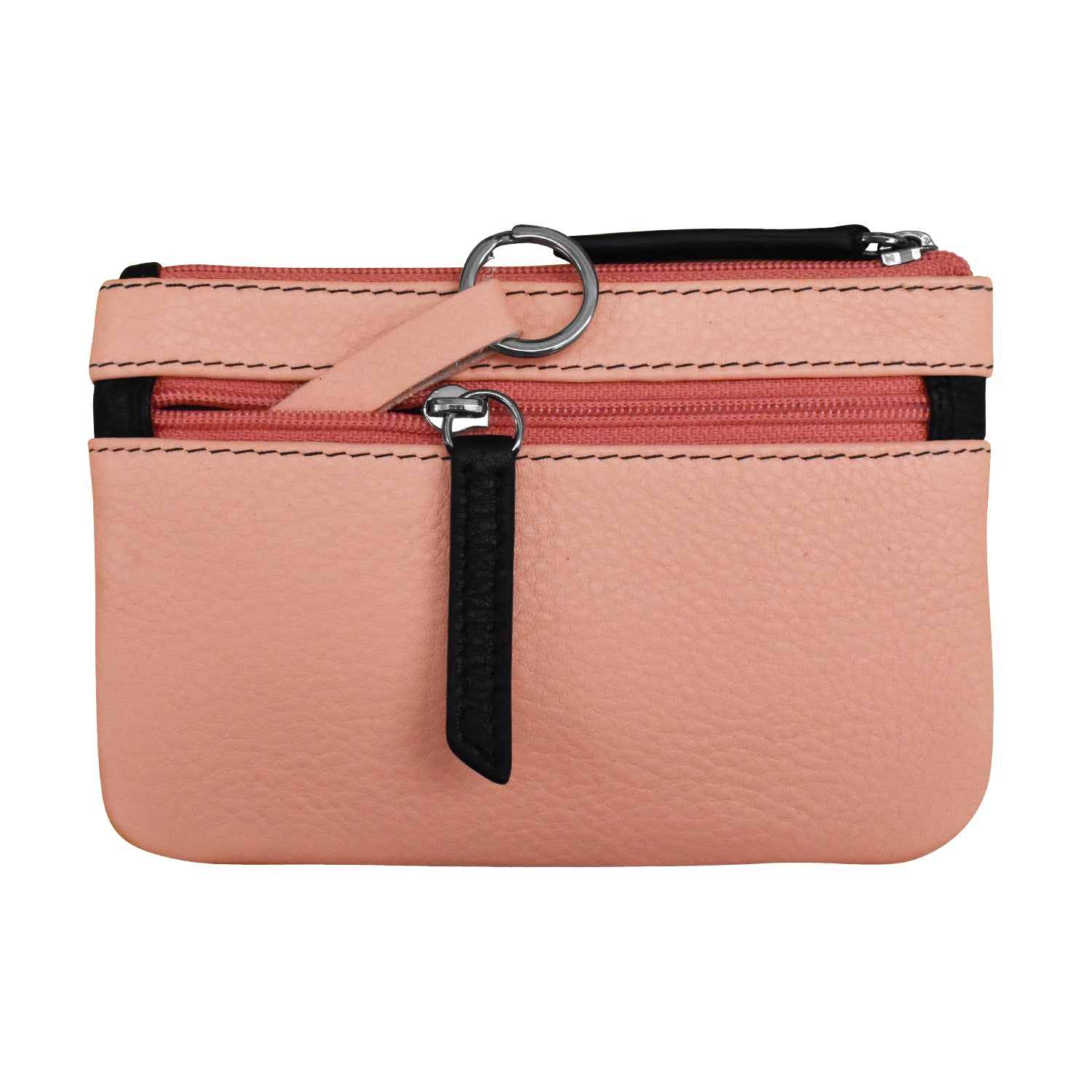 ili New York - STRIPE COIN PURSE - 6413C - Peach Multi