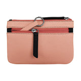 ili New York - STRIPE COIN PURSE - 6413C - Peach Multi