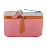 ili New York - STRIPE COIN PURSE - 6413C - Pink Rainbow