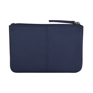 ili New York - STRIPE COIN PURSE - 6413 - Classic Navy