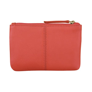 ili New York - STRIPE COIN PURSE - 6413 - Coral