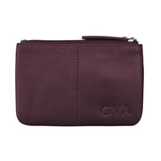 ili New York - STRIPE COIN PURSE - 6413 - Eggplant 2