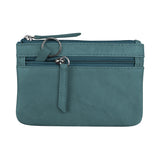 ili New York - STRIPE COIN PURSE - 6413 - Jeans Blue