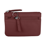 ili New York - STRIPE COIN PURSE - 6413 - Merlot