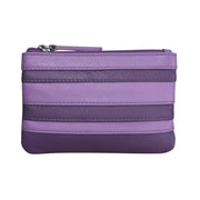 ili New York - STRIPE COIN PURSE - 6413C - Planet Purple