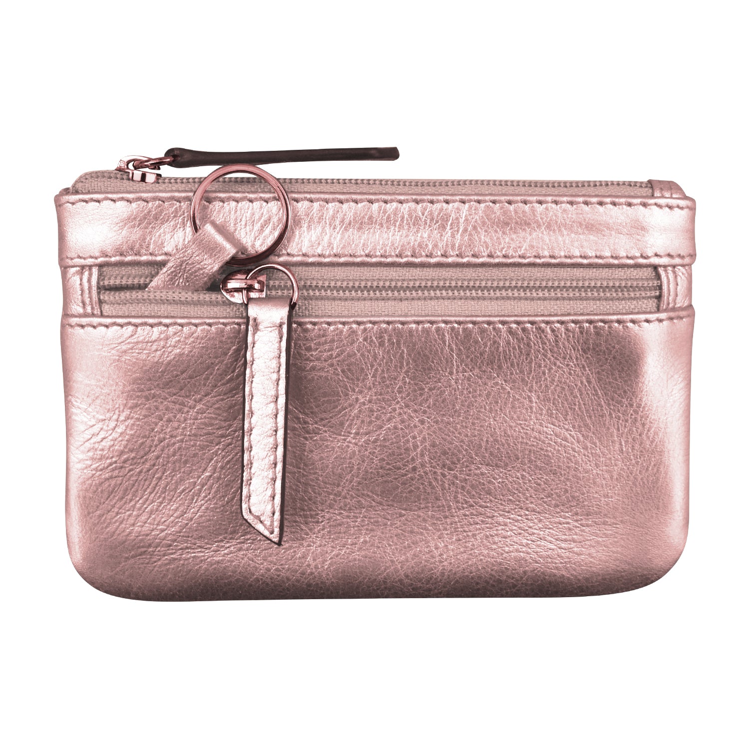 ili New York - STRIPE COIN PURSE - 6413 - Rosè
