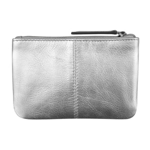 ili New York - STRIPE COIN PURSE - 6413 - Silver